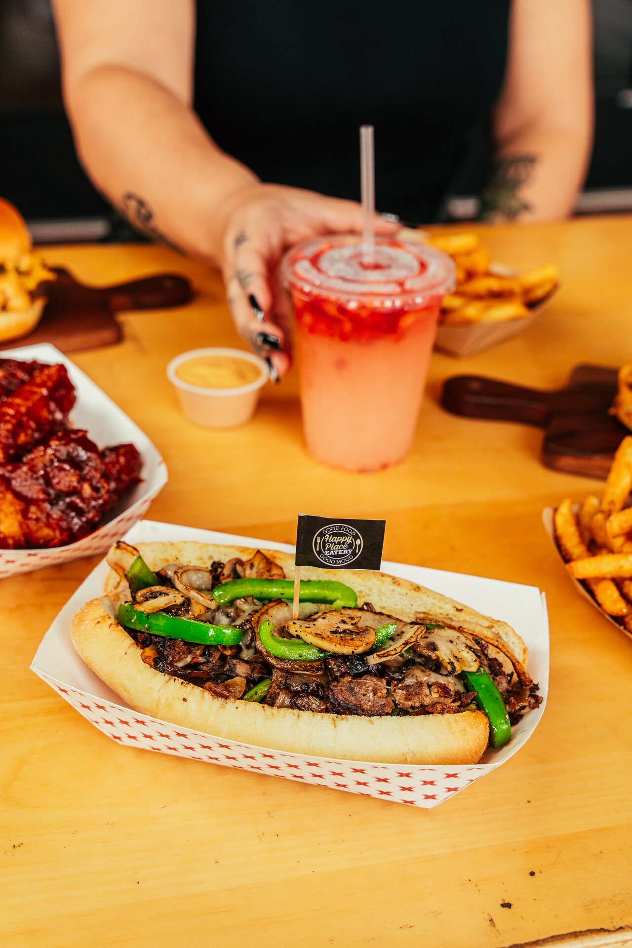 Craft beer at Happy Place Eatery