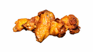 4 Plain Wings at Happy Place Eatery in Downtown Ventura