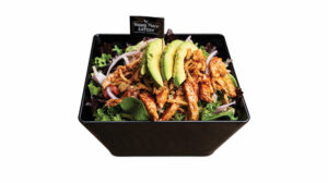 BBQ Chicken Salad at Happy Place Eatery in Downtown Ventura