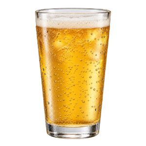 Draft beer pint
