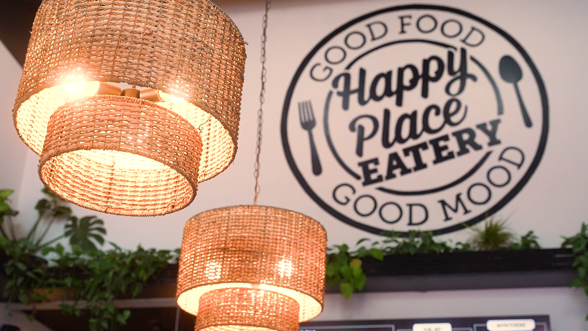 Inside Happy Place Eatery in Downtown Ventura