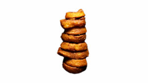 Onion Rings at Happy Place Eatery in Downtown Ventura