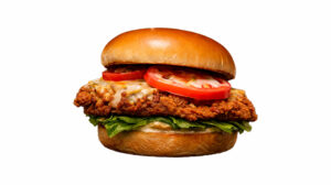 Louisiana Spicy Chicken Sandwich at Happy Place Eatery in Downtown Ventura