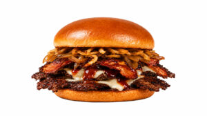 Western Smash Burger at Happy Place Eatery in Downtown Ventura